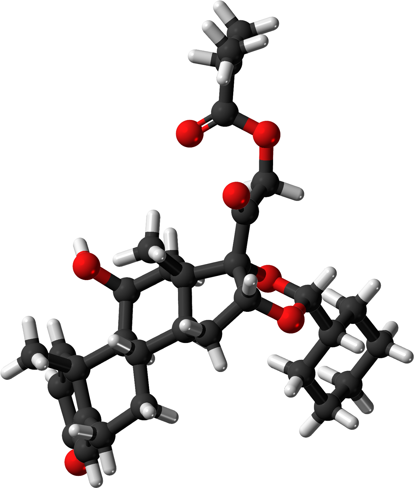 Ciclesonide Ball And Stick From Crystal Clipart (1500x1741), Png Download