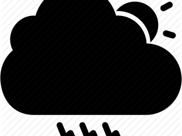 Thunder Clipart Cloudy - Png Download (640x480), Png Download