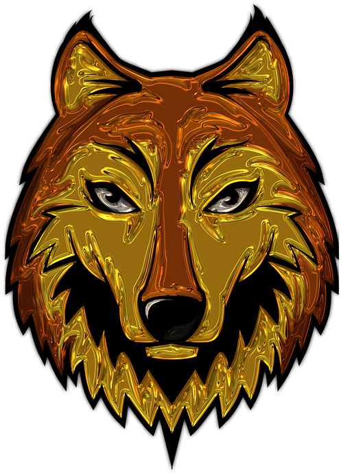 Fox, Metallizer, Art, Glass, Factory Clipart (578x720), Png Download