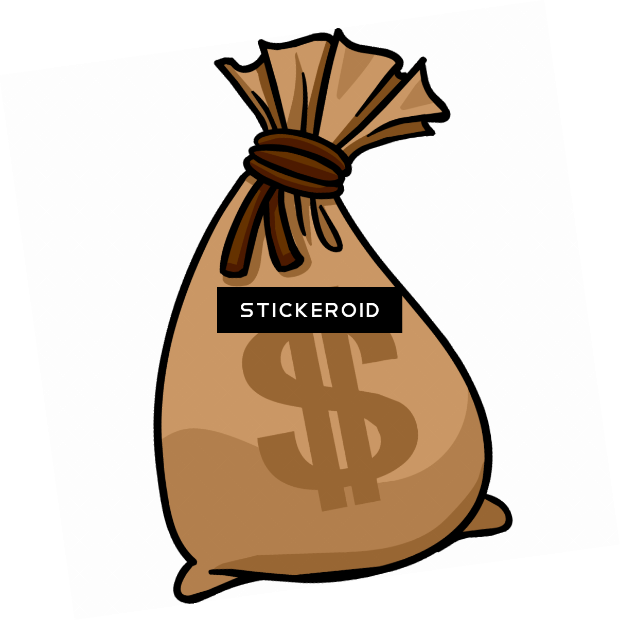 Money Bag Clipart (1205x1206), Png Download