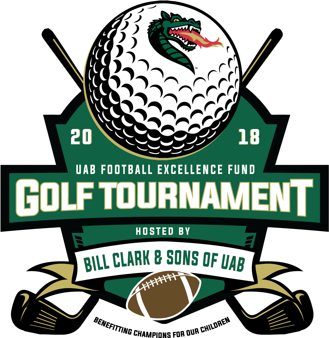 2018 Bill Clark Excellence Foundation Golf Tournament Clipart (1500x1500), Png Download