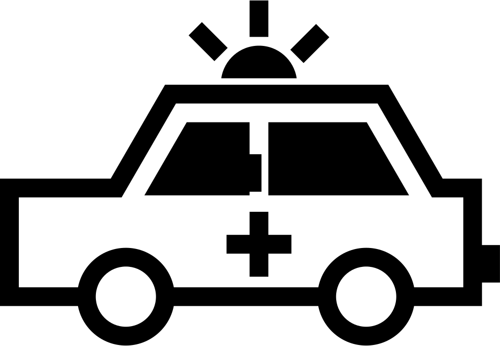 Red Cross Car Comments Clipart (980x678), Png Download