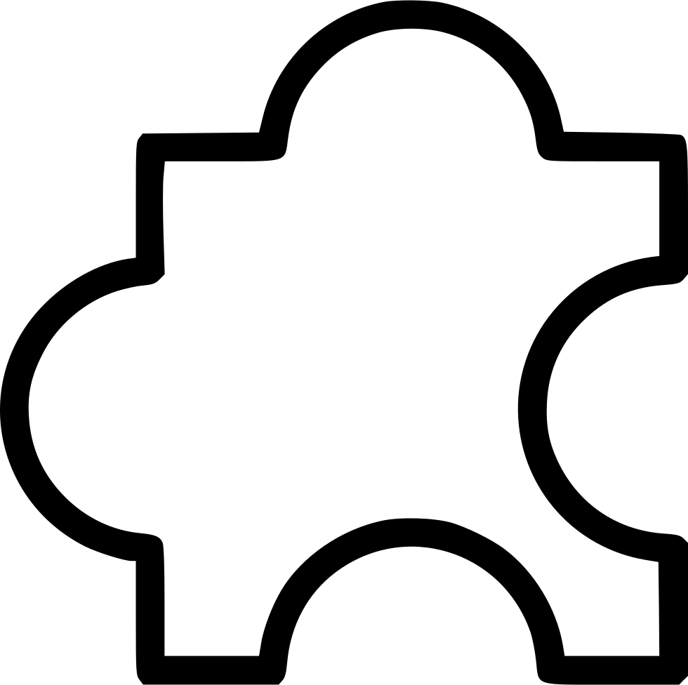 Puzzle Piece Comments Clipart (980x976), Png Download