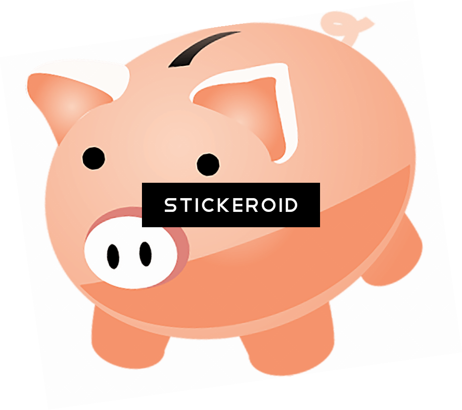 Piggy Bank Illustration Clipart (934x830), Png Download