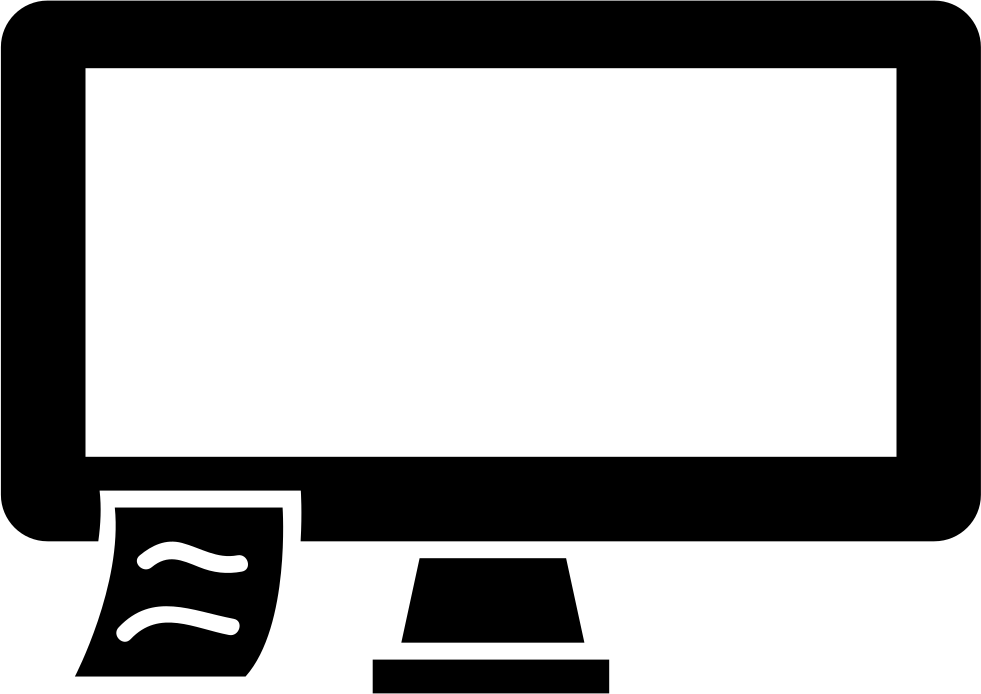 Tv And Post It Comments Clipart (981x694), Png Download