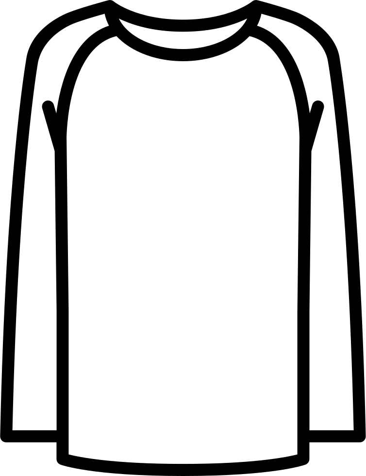 Long Sleeves T-shirt Comments Clipart (754x980), Png Download