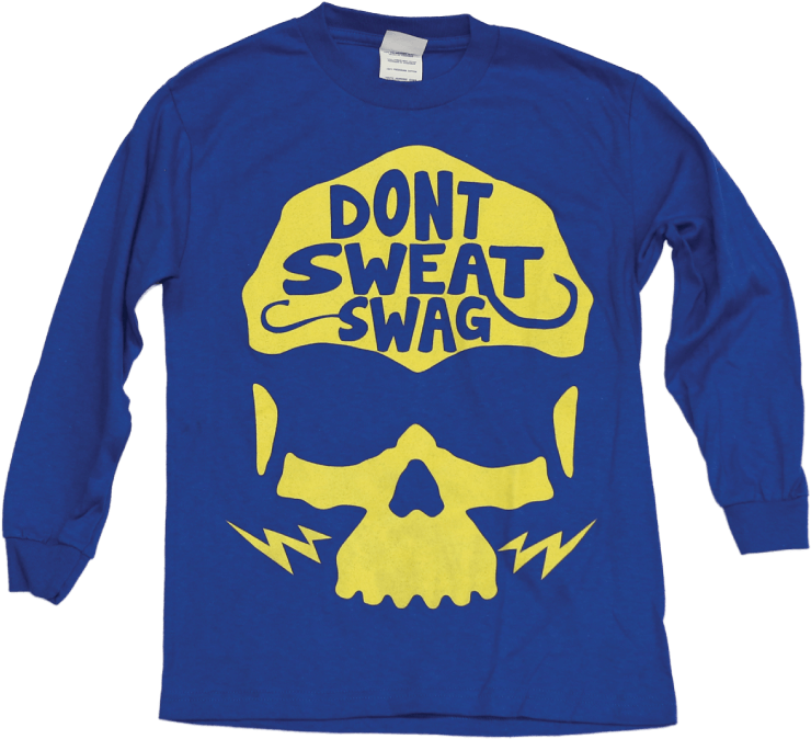 Don't Sweat Swag T-shirt Clipart (800x800), Png Download