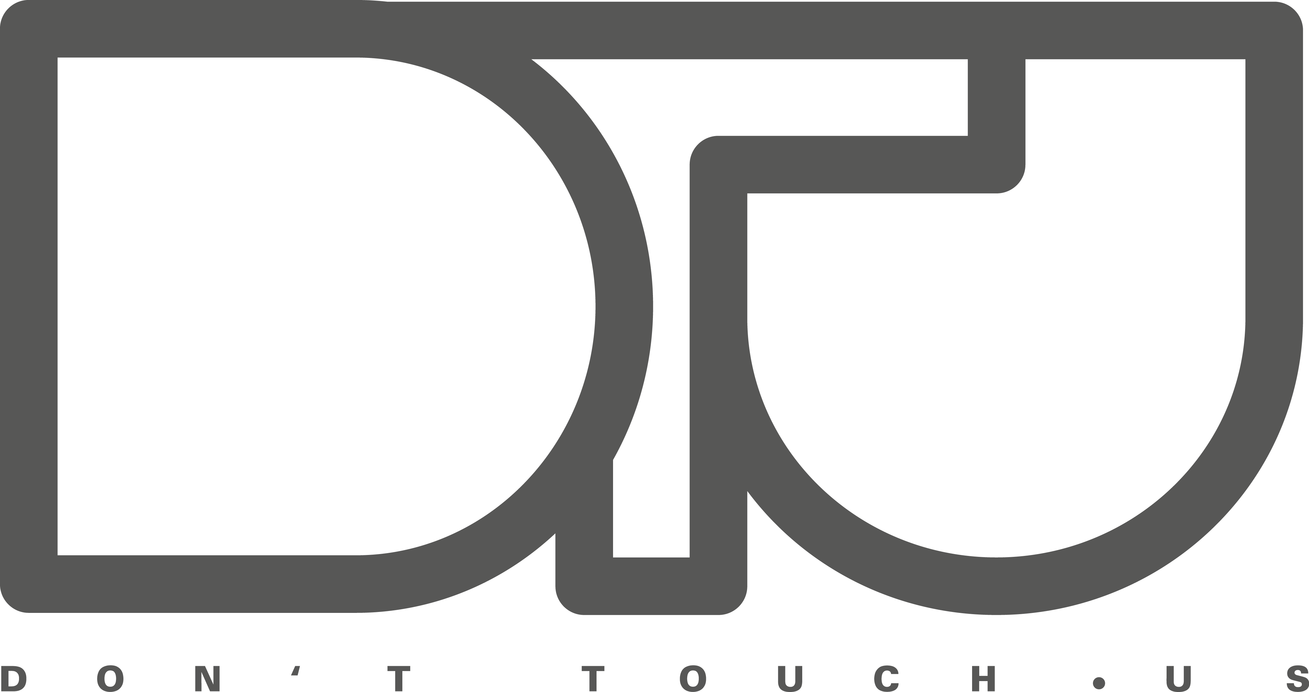 Don't Touch Clipart (4200x2222), Png Download