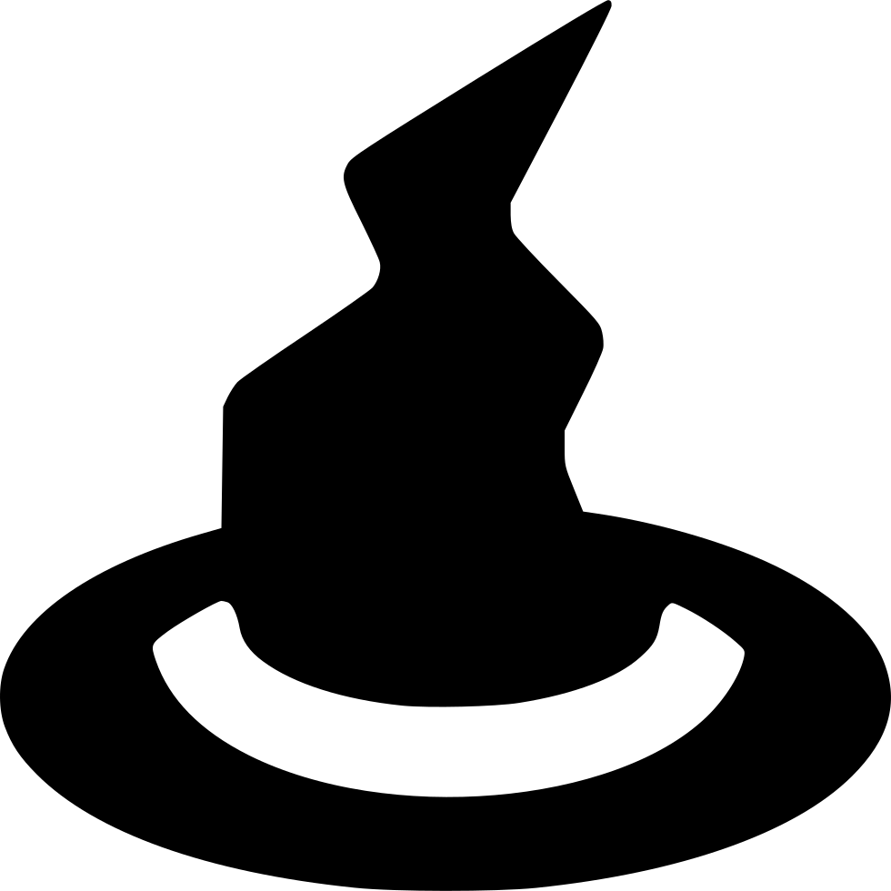 Witches Hat Comments Clipart (980x980), Png Download