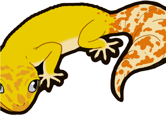 Leopard Lizard Clipart Purple - Png Download (640x480), Png Download