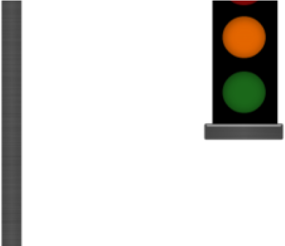 Traffic Light Clipart Orange - Png Download (640x480), Png Download