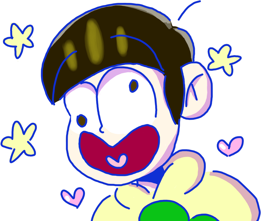 Jyushi Is A Pure Cinnamon Roll Uvu Myart Osomatsusan Clipart (1024x768), Png Download