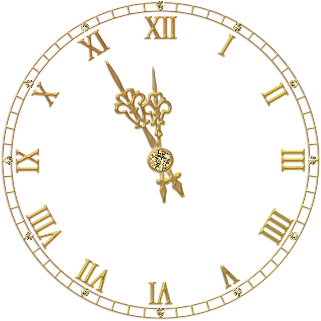 Clock Face Template Clipart (1022x1024), Png Download