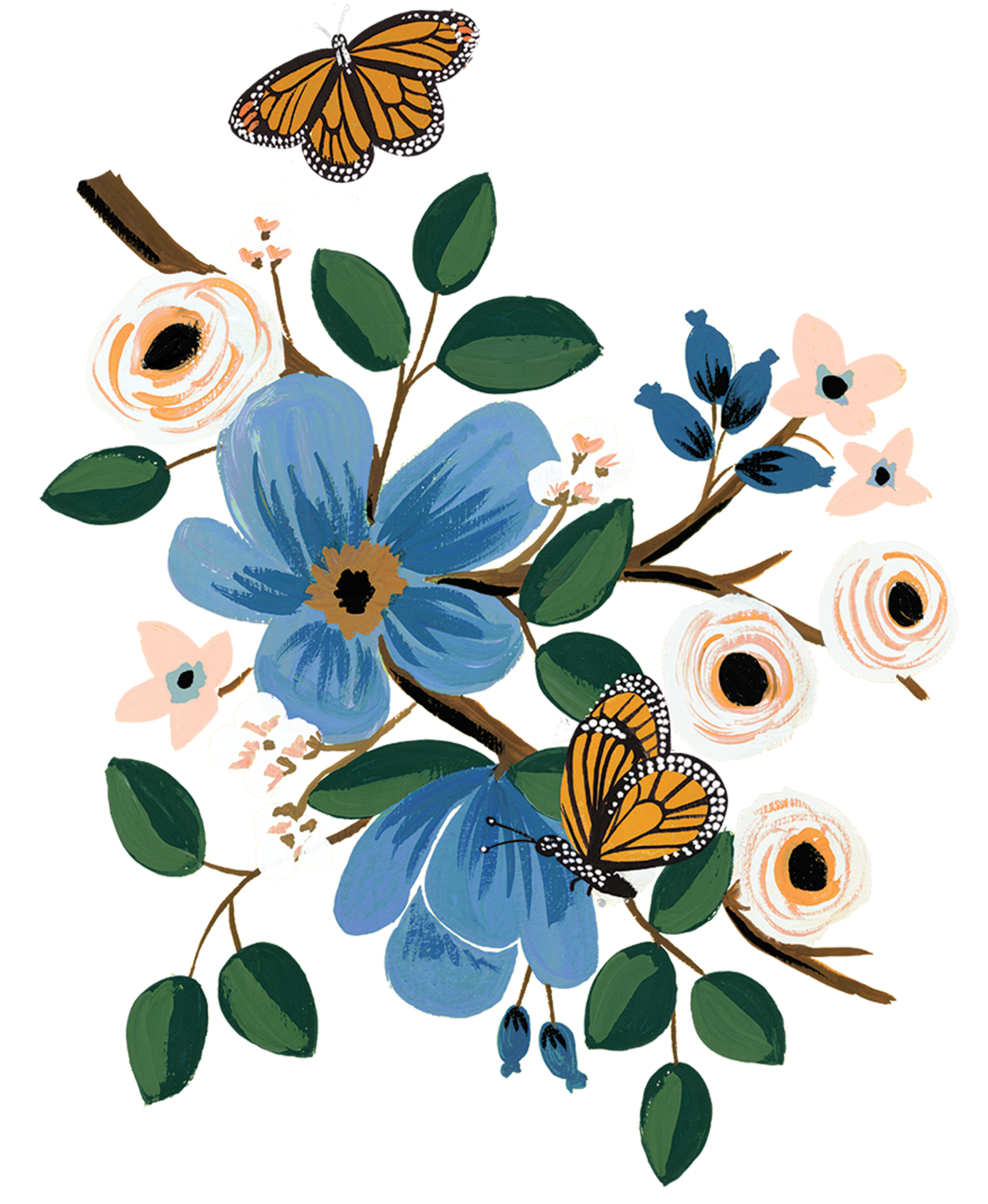 Monarch - Monarch - Monarch - Monarch - Monarch Clipart (2048x2048), Png Download