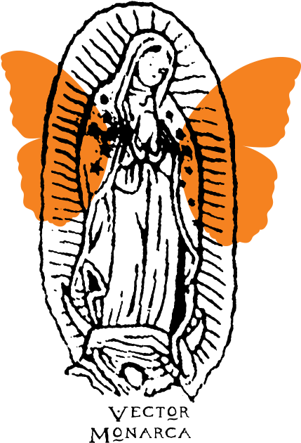 Monarch Vector Clipart (500x629), Png Download