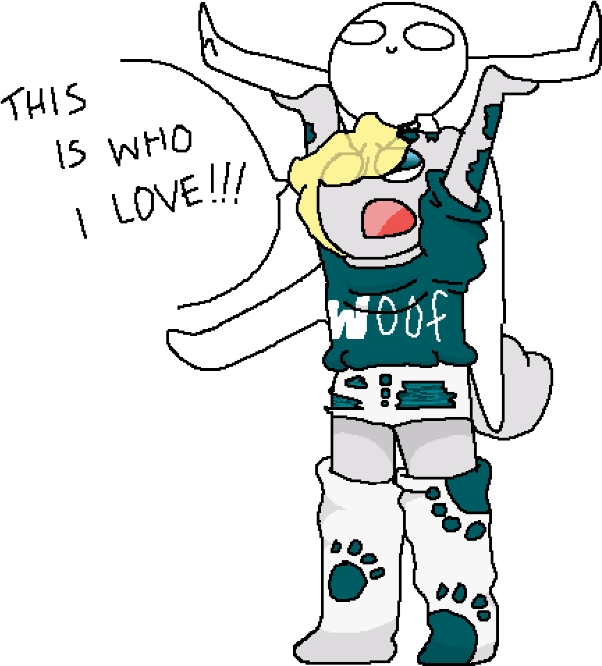 This Is Who I Love ^w^ Clipart (1332x1110), Png Download