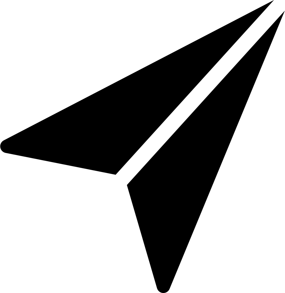 Small Paper Airplane Comments Clipart (956x980), Png Download