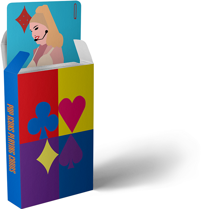Pop Icons Playing Cards Wip On Behance Clipart (1200x802), Png Download