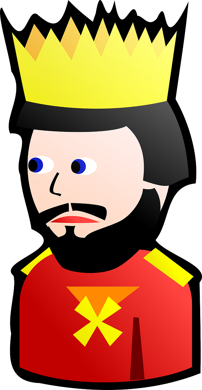 King Card Medieval Clipart (663x1280), Png Download