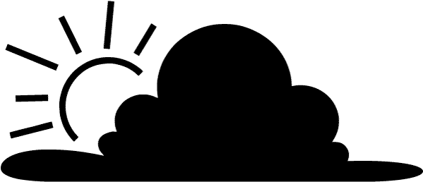 Partly Sunny Clipart (750x750), Png Download