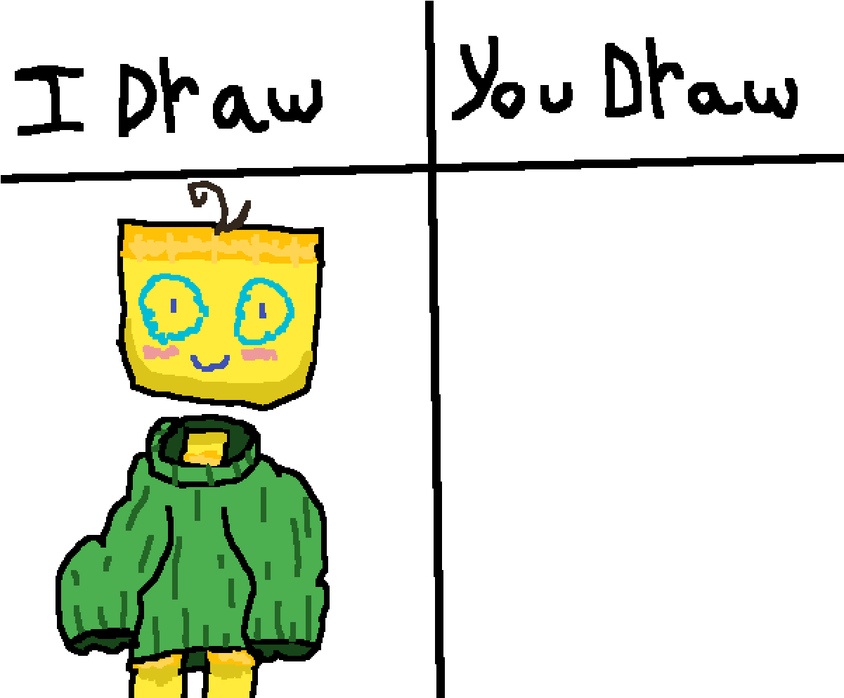 Draw My Sticky Note Bb Clipart (1200x1000), Png Download