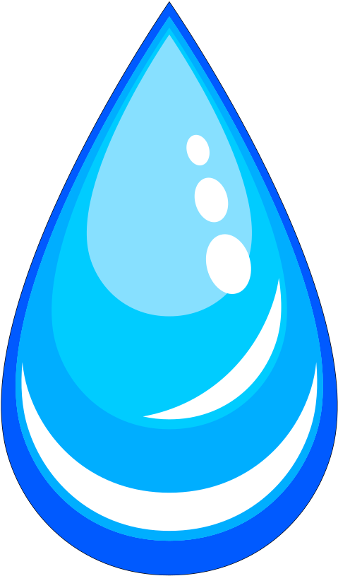 Water Droplet Clipart (744x1052), Png Download