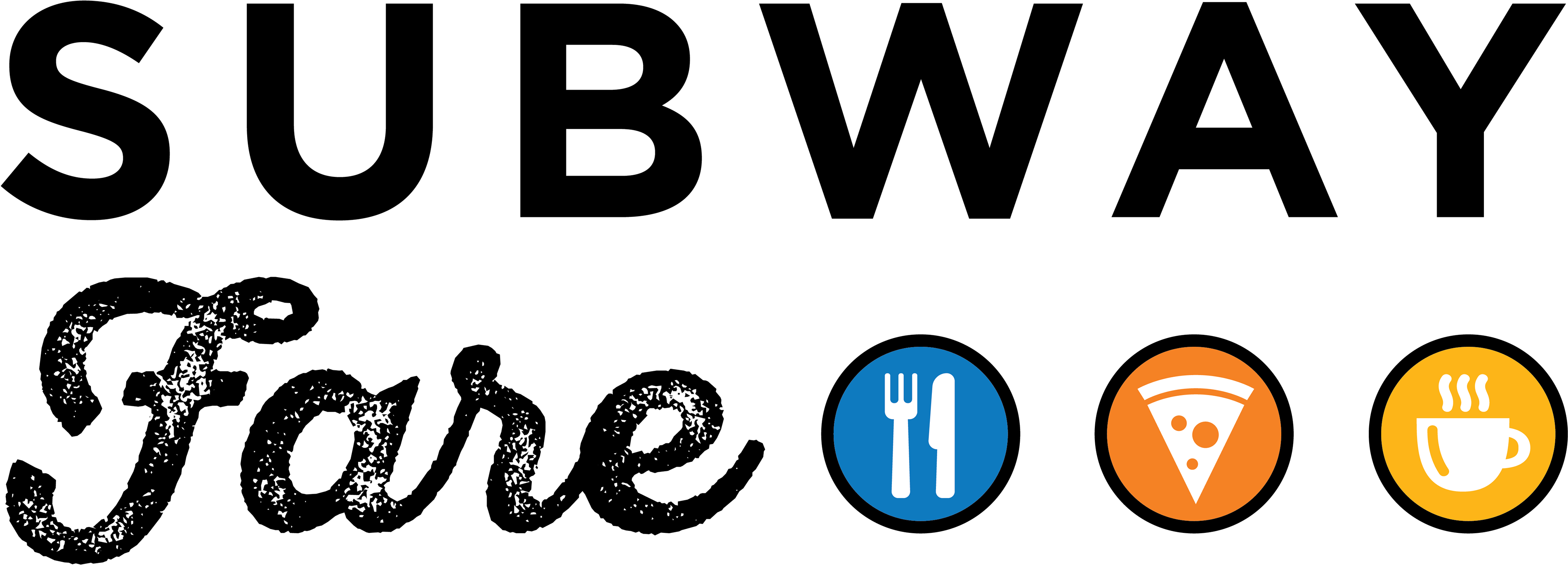 We Also Decided To Use The Colorful Iconic Subway Service Clipart (3840x1398), Png Download