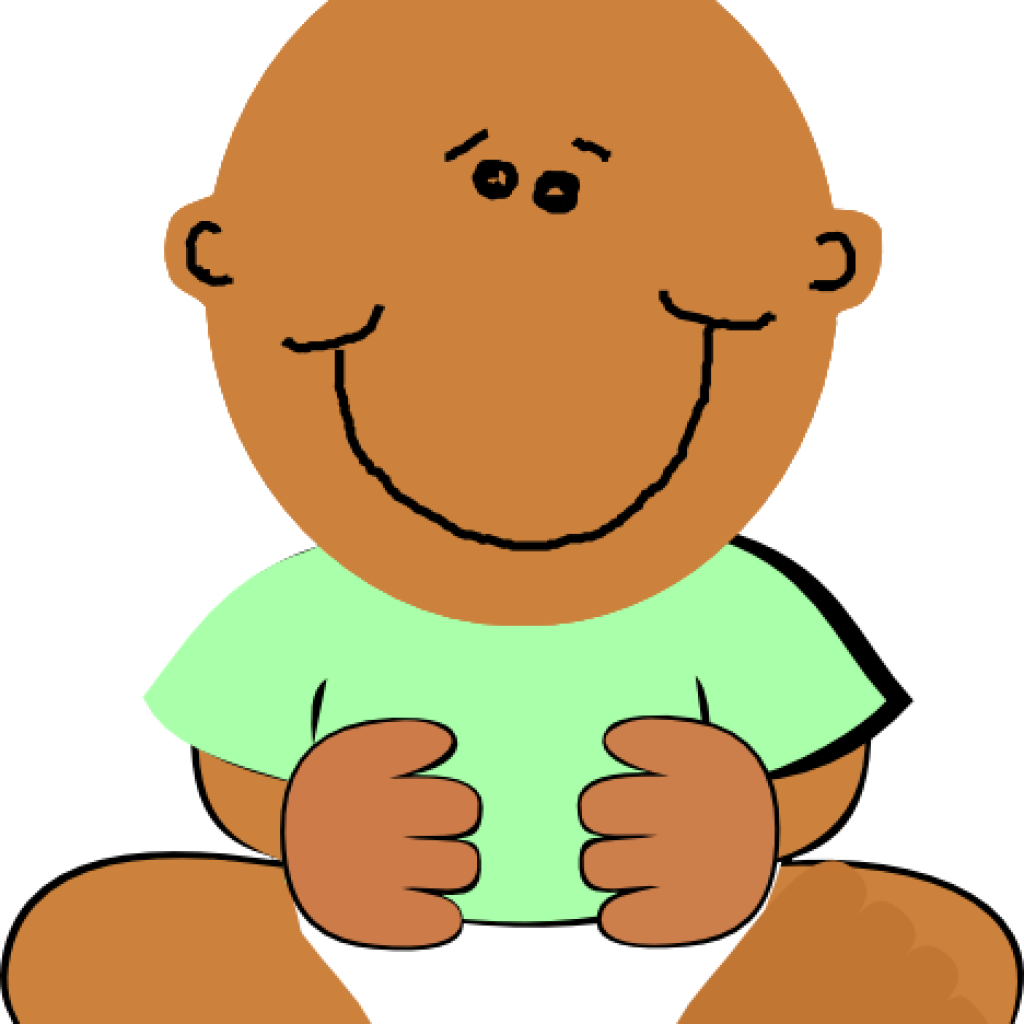 Black Baby Clipart African American Ba Clipart Free - Png Download (1024x1024), Png Download