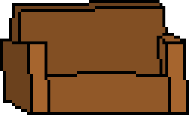 Couch Clipart (820x520), Png Download