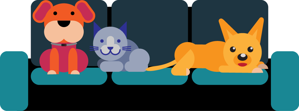 Best Couch Covers For Pets Clipart (1033x385), Png Download