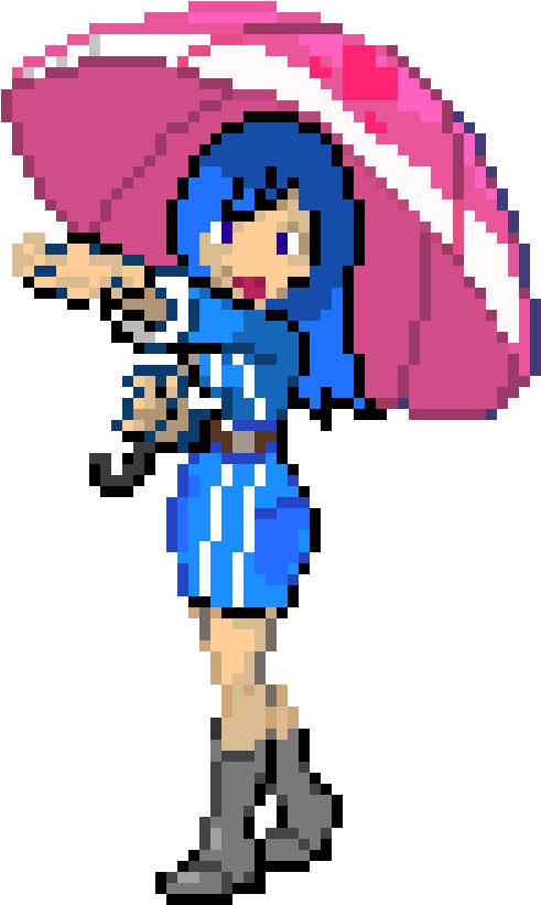 Juvia Sprite Clipart (700x960), Png Download