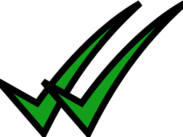 Check Clipart Double Check - Png Download (640x480), Png Download