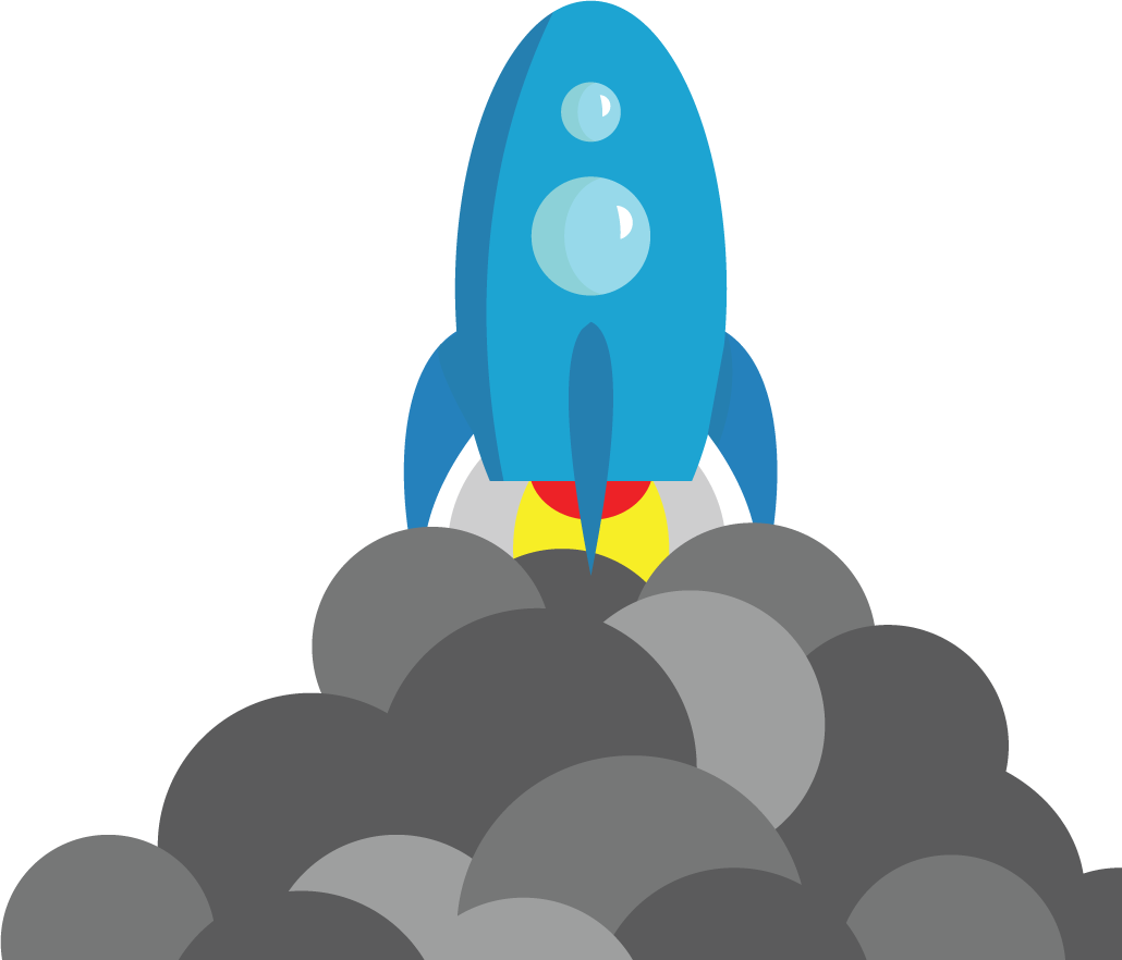 Rocket Ship Launch Clipart (1030x882), Png Download