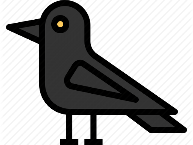 Crow Clipart Scary - Png Download (640x480), Png Download