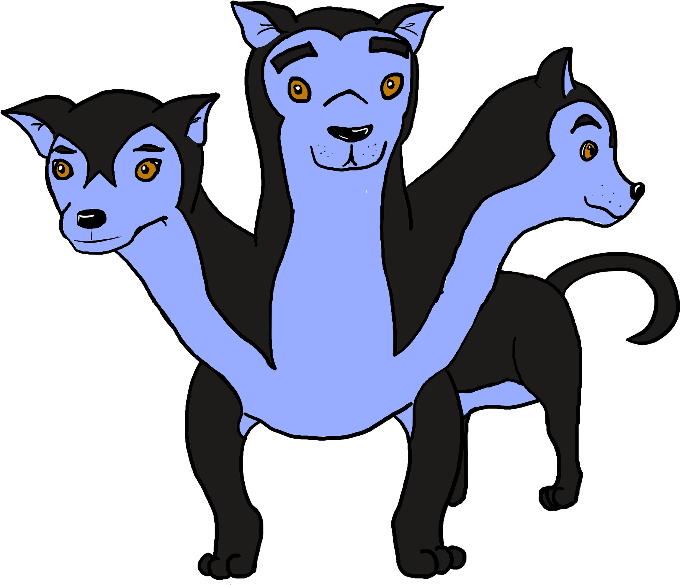 These Are The Character Designs For A Project I've Clipart (3235x2500), Png Download