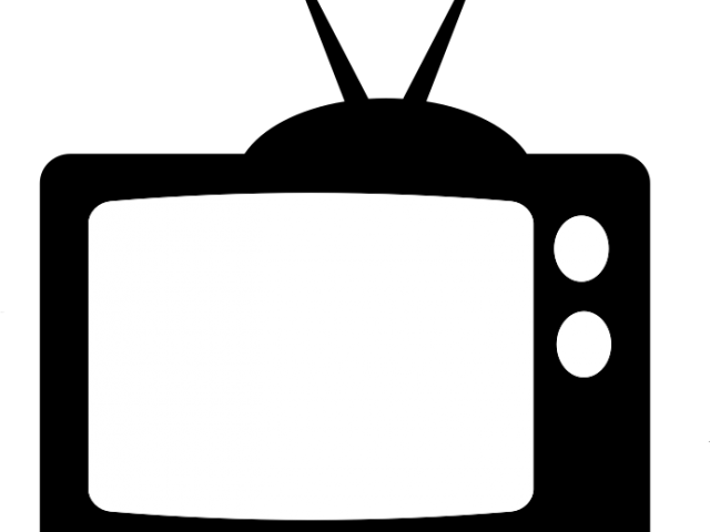 Tv Clipart Rabbit Ear - Png Download (640x480), Png Download