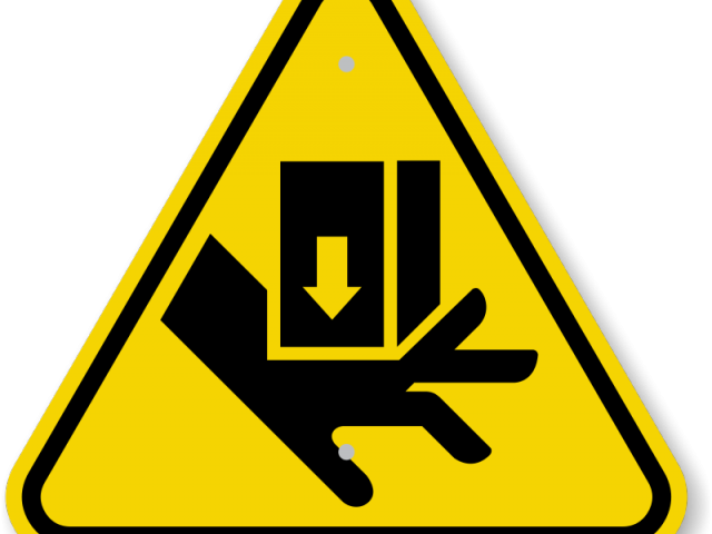 Warning Clipart Finger - Png Download (640x480), Png Download