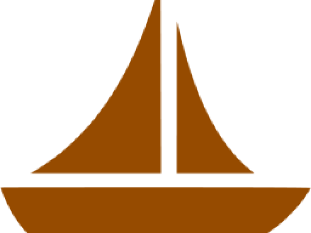 Sail Clipart Brown Boat - Png Download (640x480), Png Download