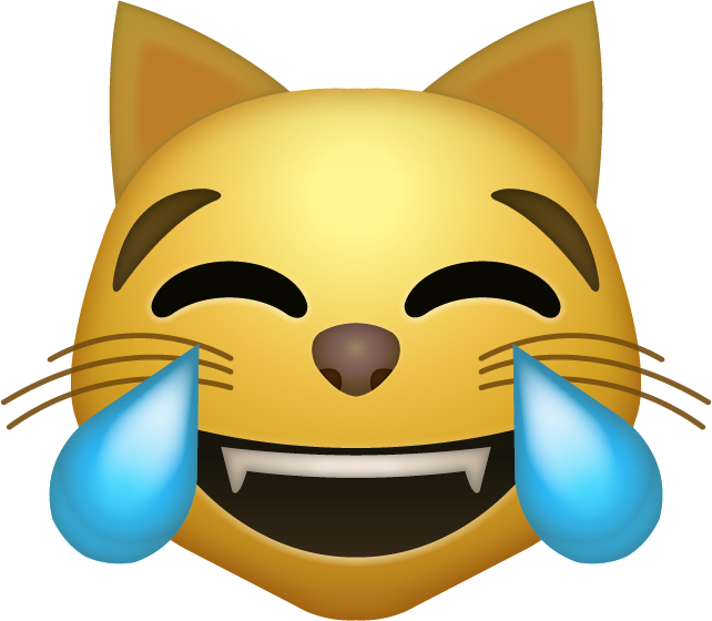 View 13 Best Cat Laughing Clipart Images - Png Download (642x560), Png Download