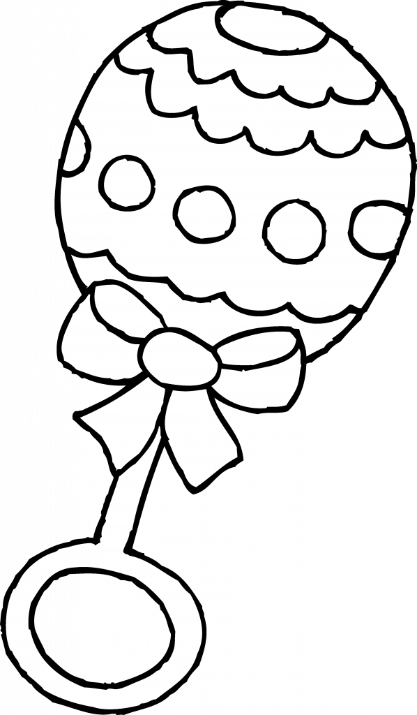 Download Baby Clipart Black And White - Png Download (598x1024), Png Download