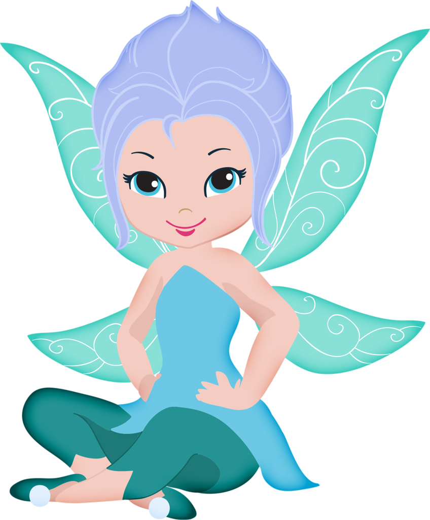 Fadas & Gnomos Clipart (848x1024), Png Download