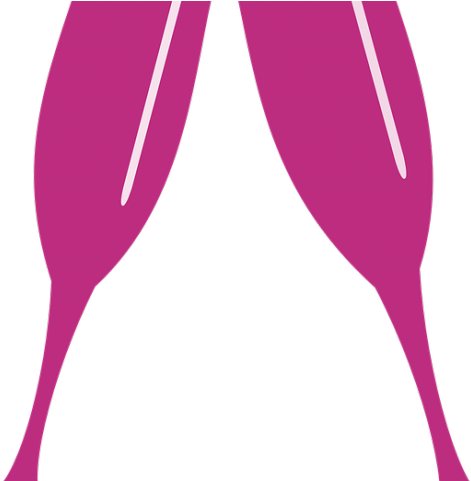 Gold Clipart Champagne Flute - Png Download (640x480), Png Download