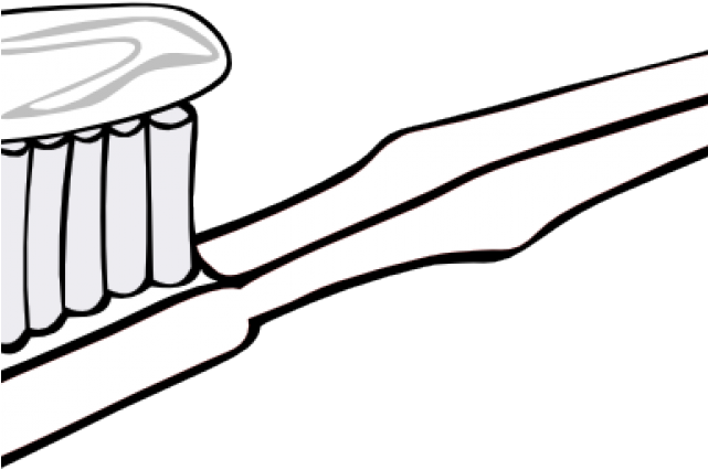 Toothbrush Clipart Simple - Png Download (640x480), Png Download