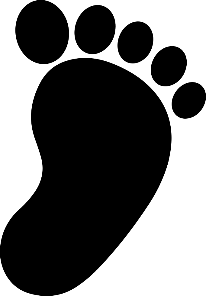 Tab Footprint Lit Comments Clipart (682x980), Png Download