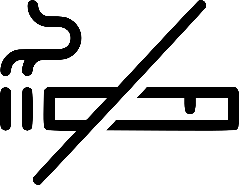 No Smoking Comments Clipart (980x756), Png Download