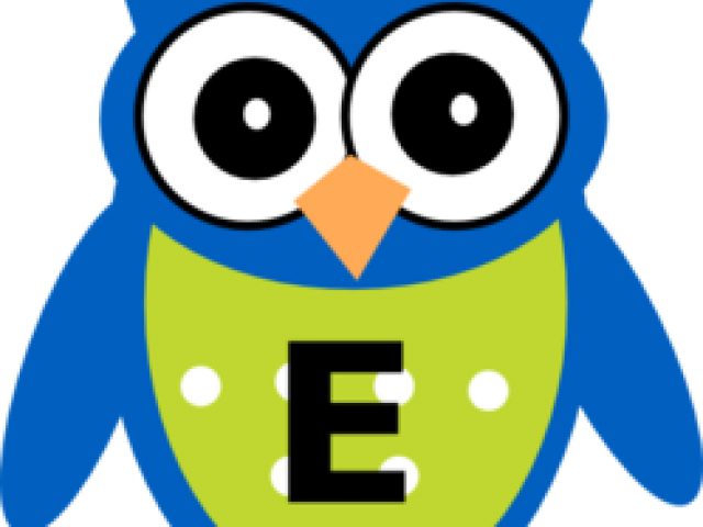 Light Blue Clipart Blue Owl - Png Download (640x480), Png Download