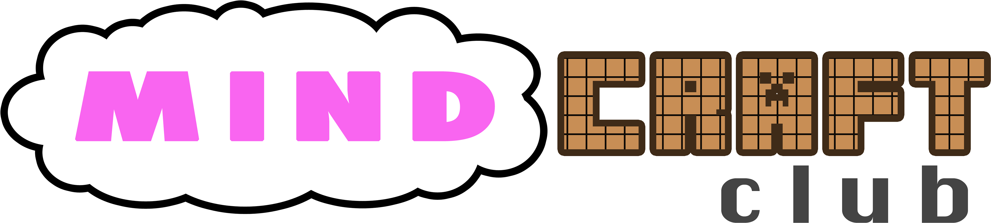 The Blocky Look Of "craft" Is Used As A Reminder That Clipart (3840x1200), Png Download