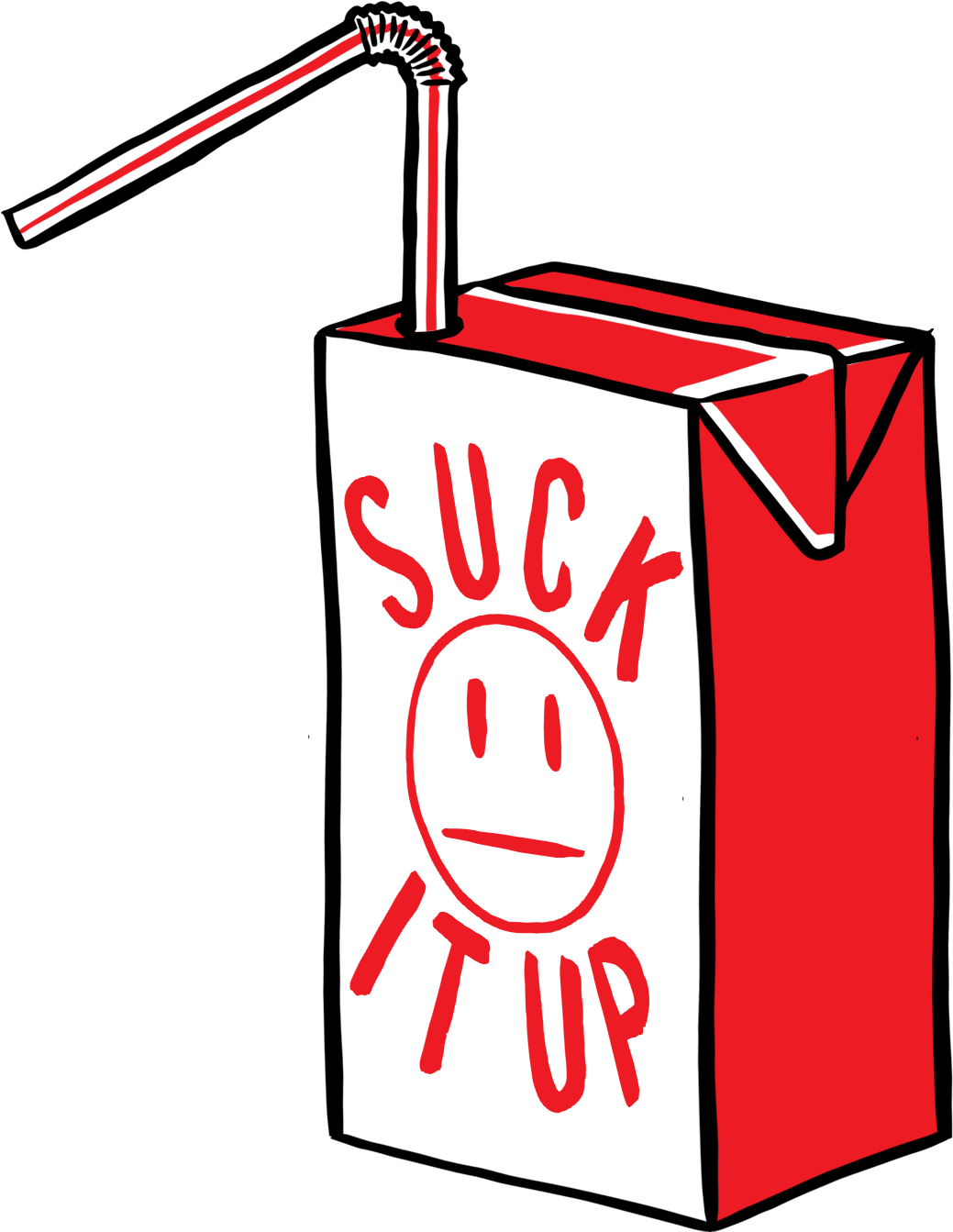 "suck It Up" Clipart (1787x1852), Png Download