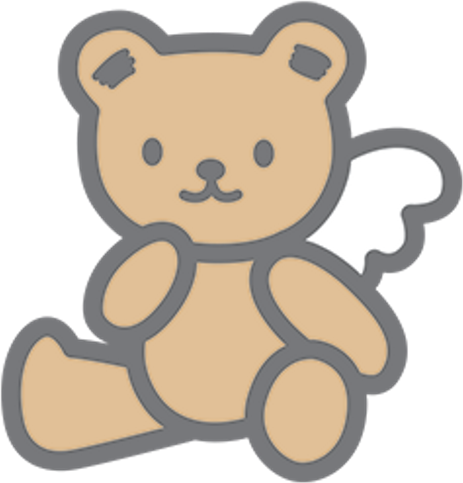 Ddlg Baby Bear Cgl Ageregression Abdl Freetoedit Clipart (1024x1024), Png Download