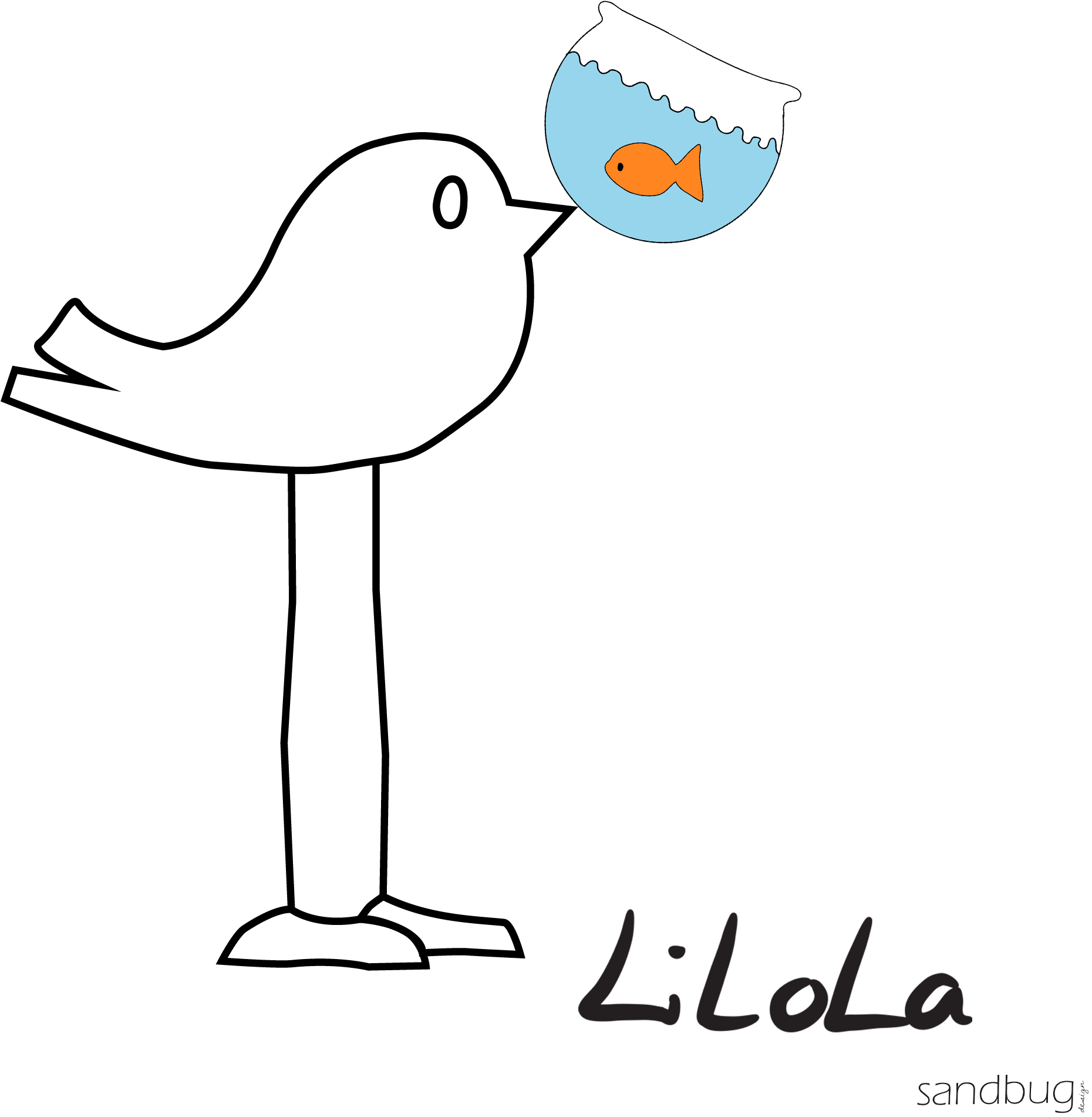 Lilola Fishbowl Design Art, Fishbowl, Round Fish Tank, Clipart (2088x2088), Png Download